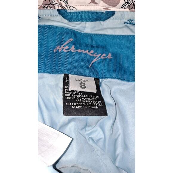 Obermeyer Womens Snow Pants Blue Size 8 Insulated Snow Pants 30x29 - Picture 8 of 13